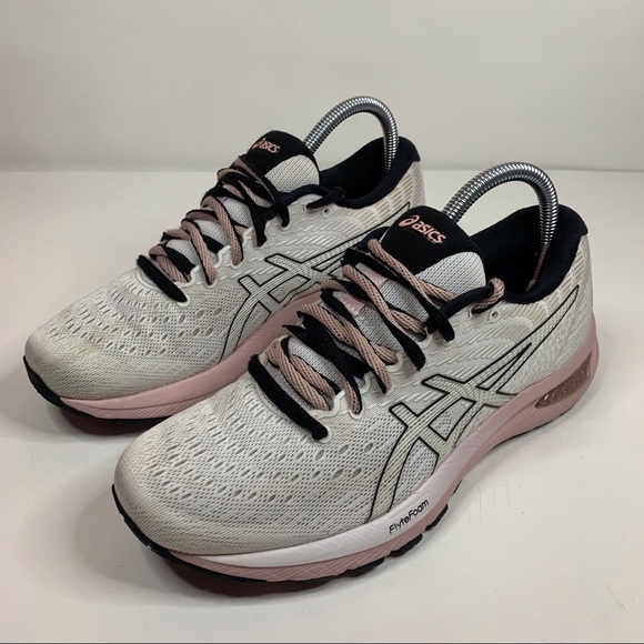 ❌SOLD❌ Asics Gel-Cumulus 22 FlyteFoam 1012A839 Women's Size: 8 White/Pink Shoes. - Picture 15 of 15